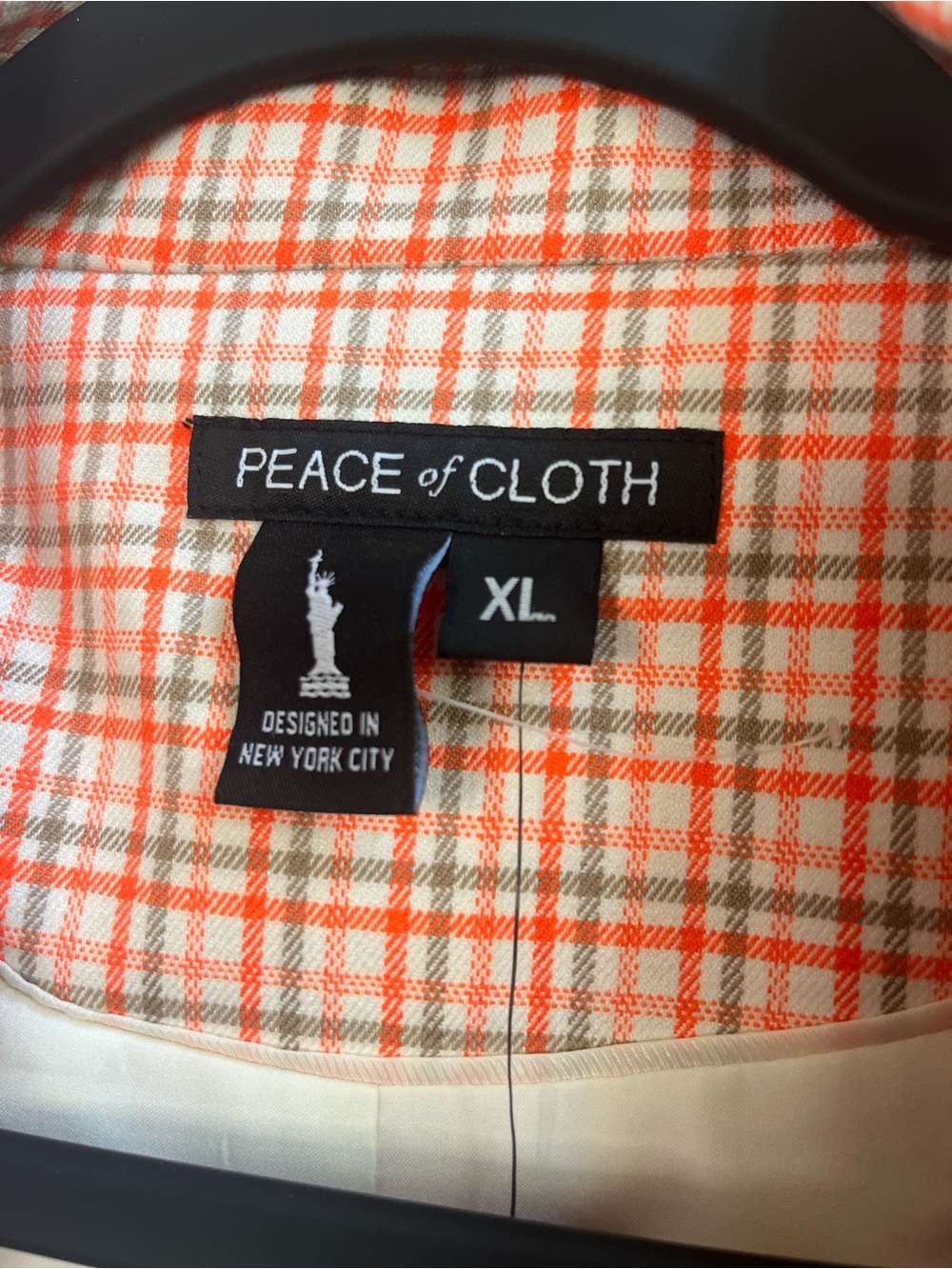 Peace of Cloth Plaid Blazer | NWT | XL - Picture 4 of 12